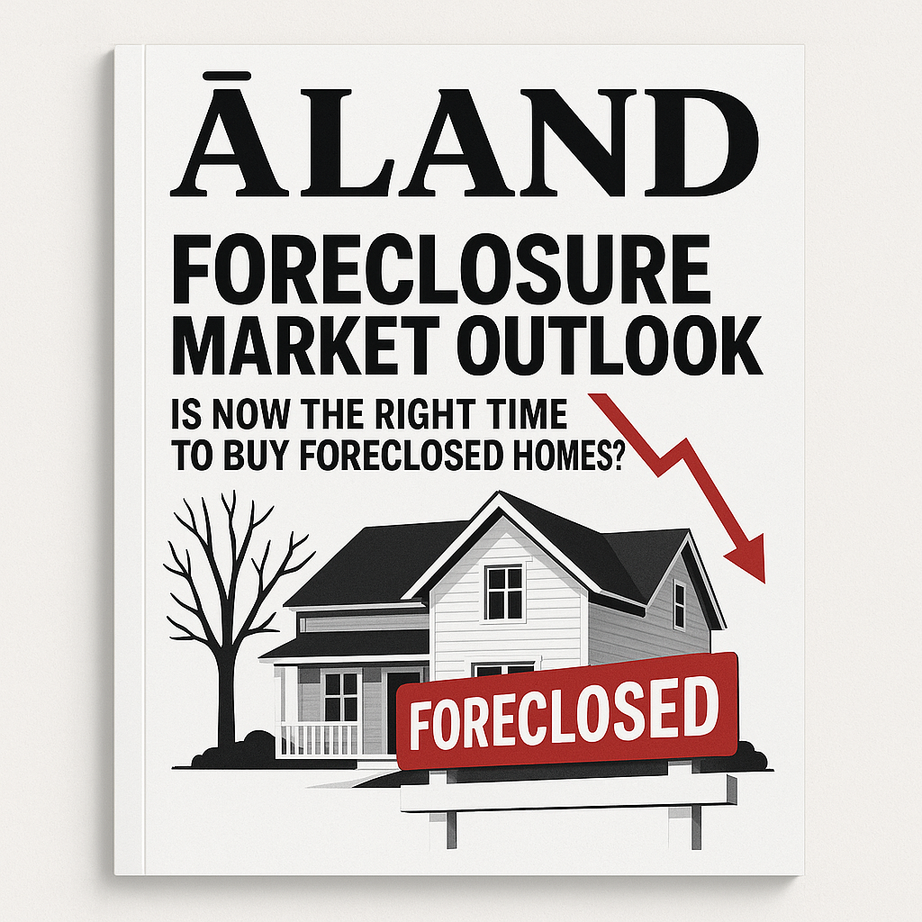 ALAND Magazine Cover Featuring Foreclosure Market Outlook 2025